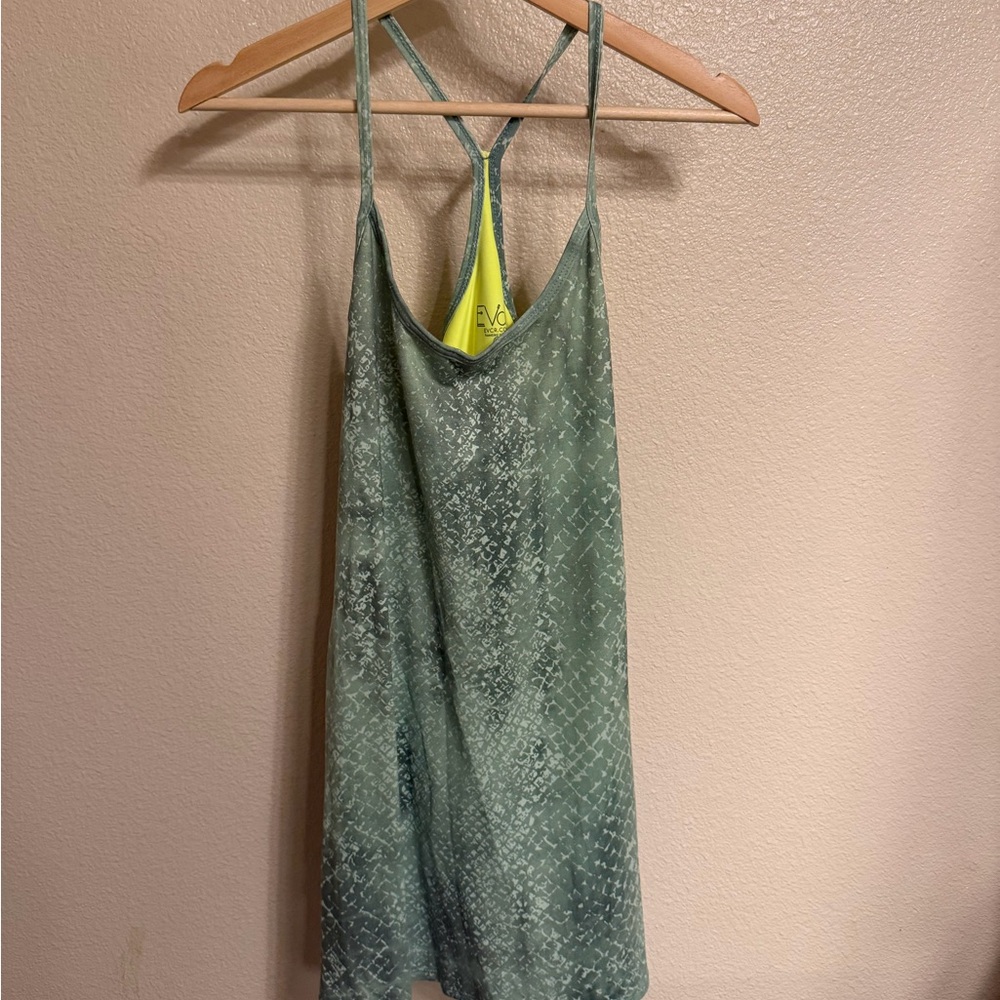 Elegant Green Mini Dress